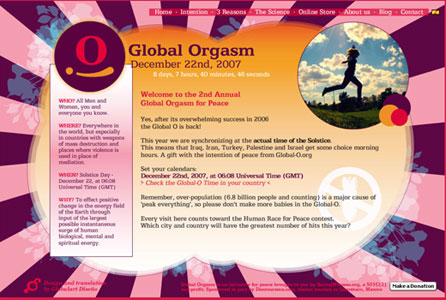 Dec. 22: Global Orgasm Day global Dec. 22: Global Orgasm Day
