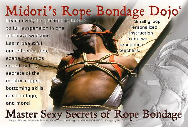 Midori's Rope Bondage Dojo (R) dojo back Midoris NYC Rope Bondage Dojo®